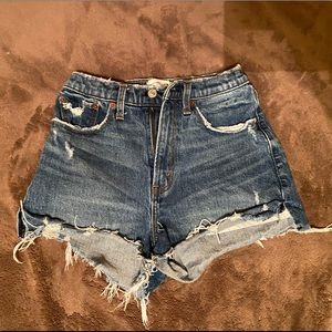 Abercrombie denim shorts